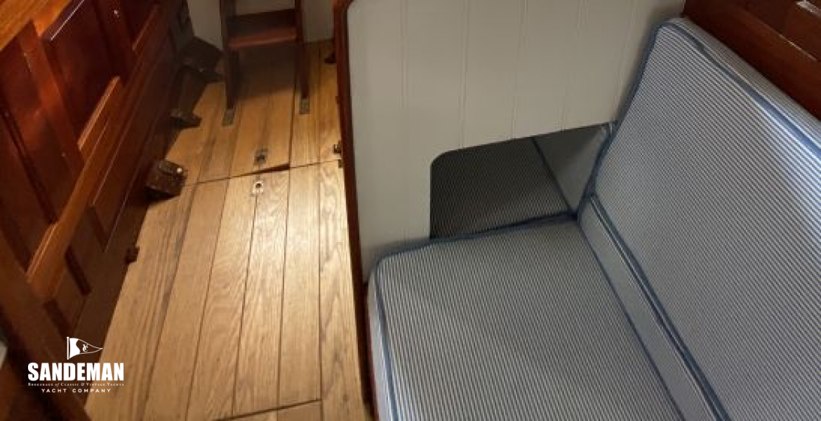 View aft to galley