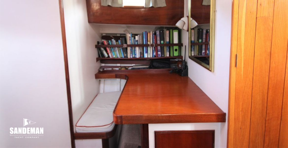 Fwd guest cabin view to stbd