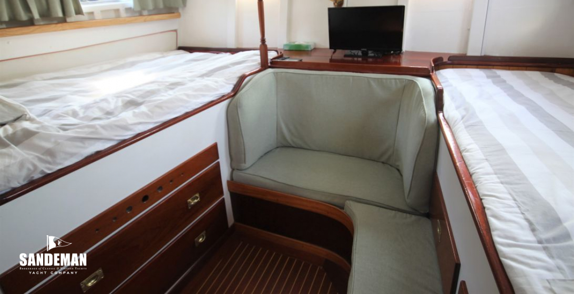 Master cabin view aft