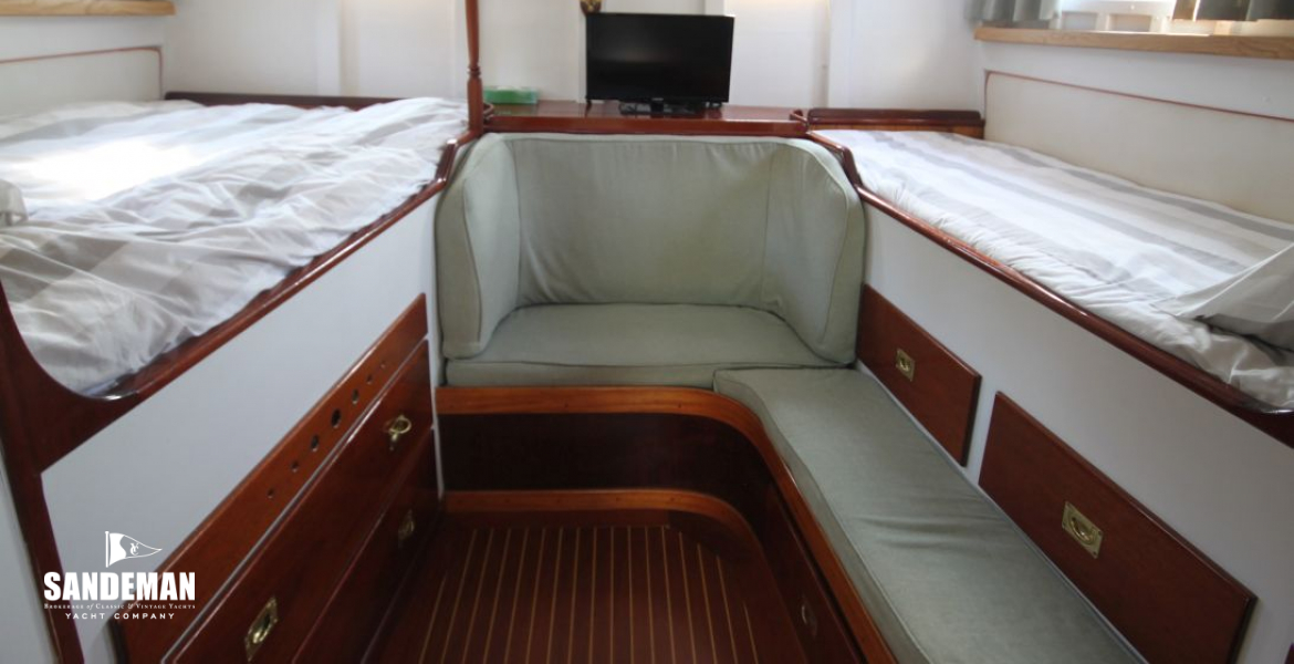 Master cabin view aft