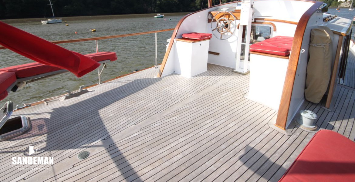 Aft deck view fwd