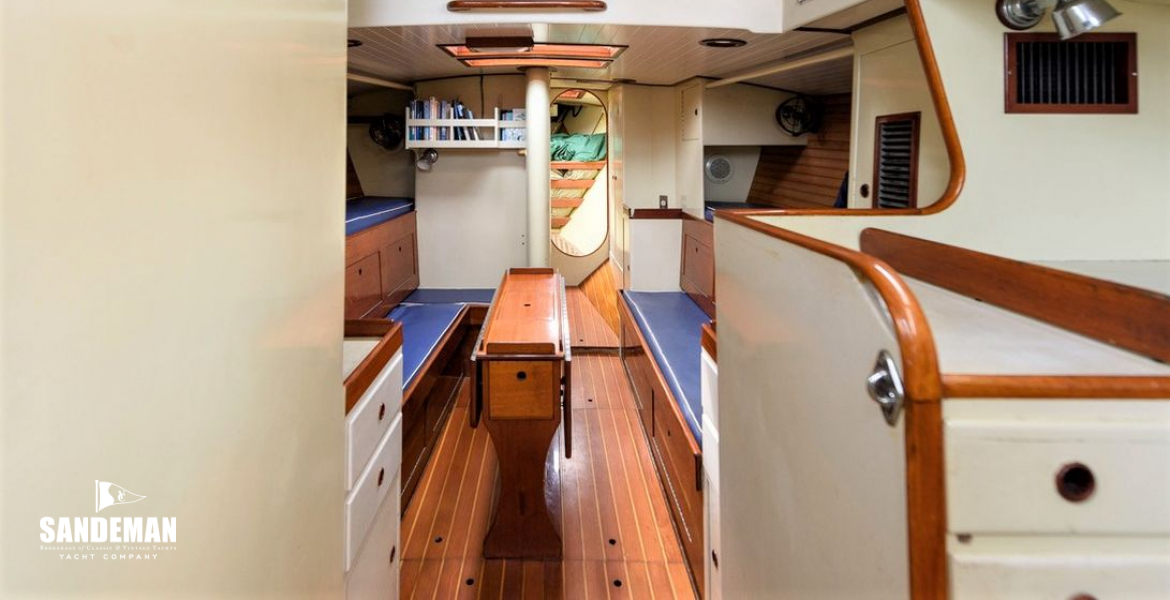 View fwd from galley