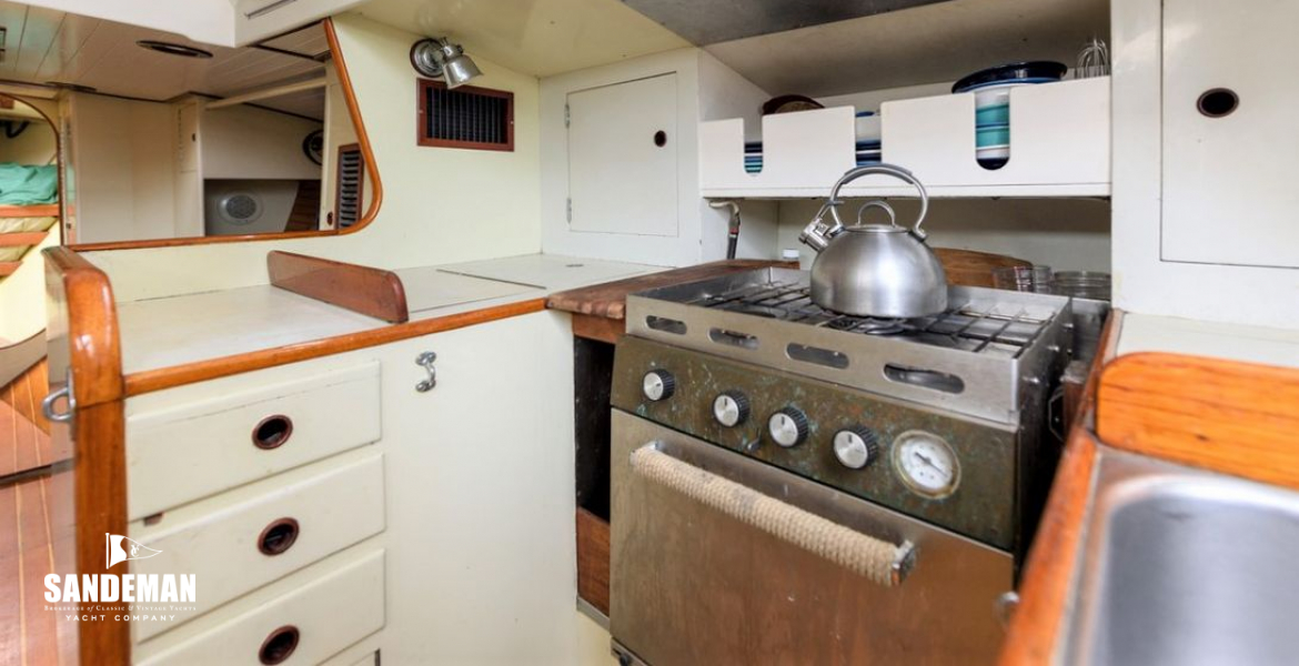 Galley view fwd to stbd