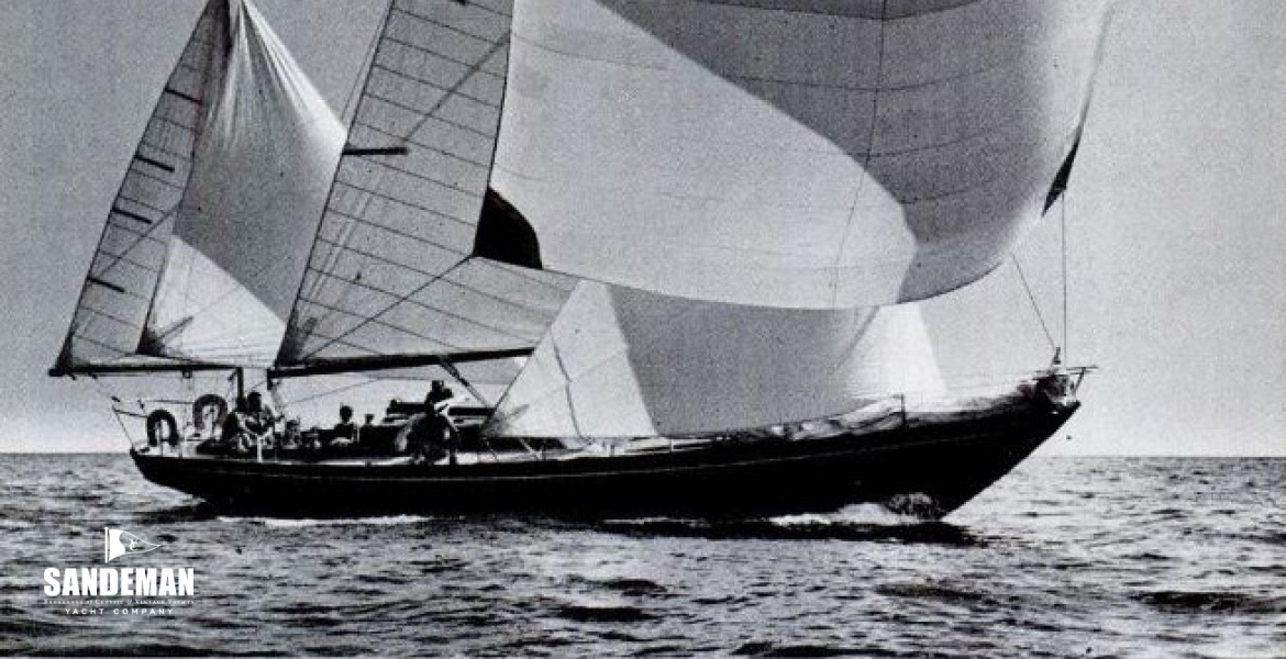 1965 Season - Five sail reach
