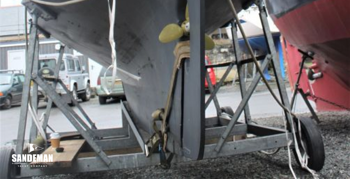 Hauled out aft view