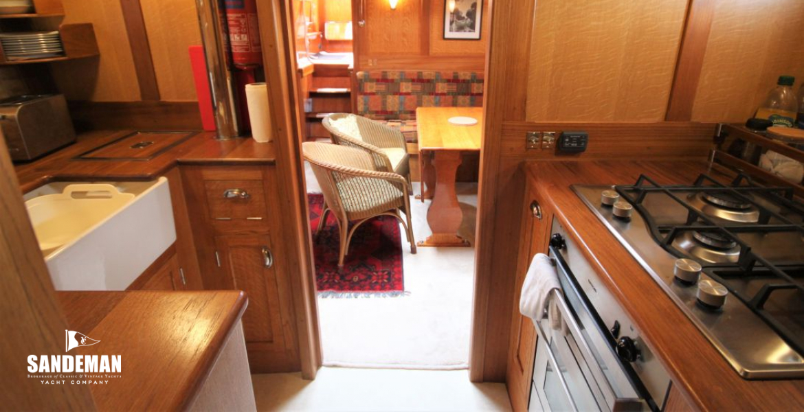 View aft from galley