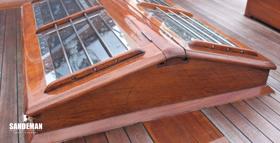 Fwd deck skylight