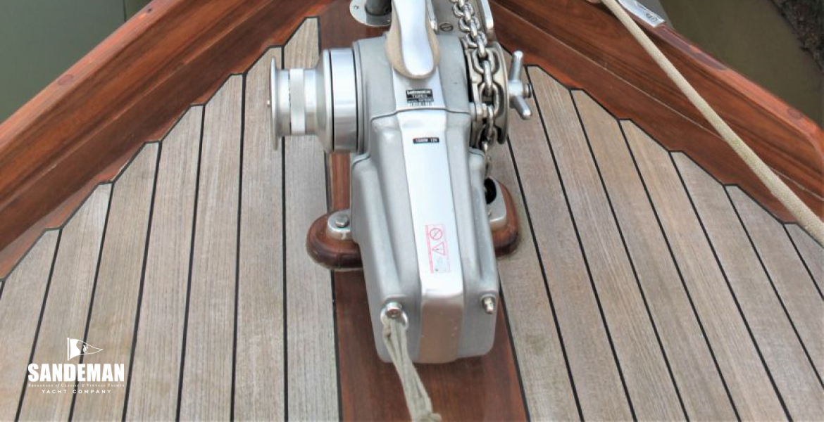 Windlass and stemhead view fwd