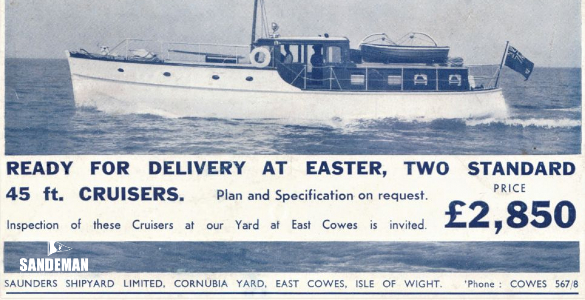 MAGYAR in 1938 Saunders Ad