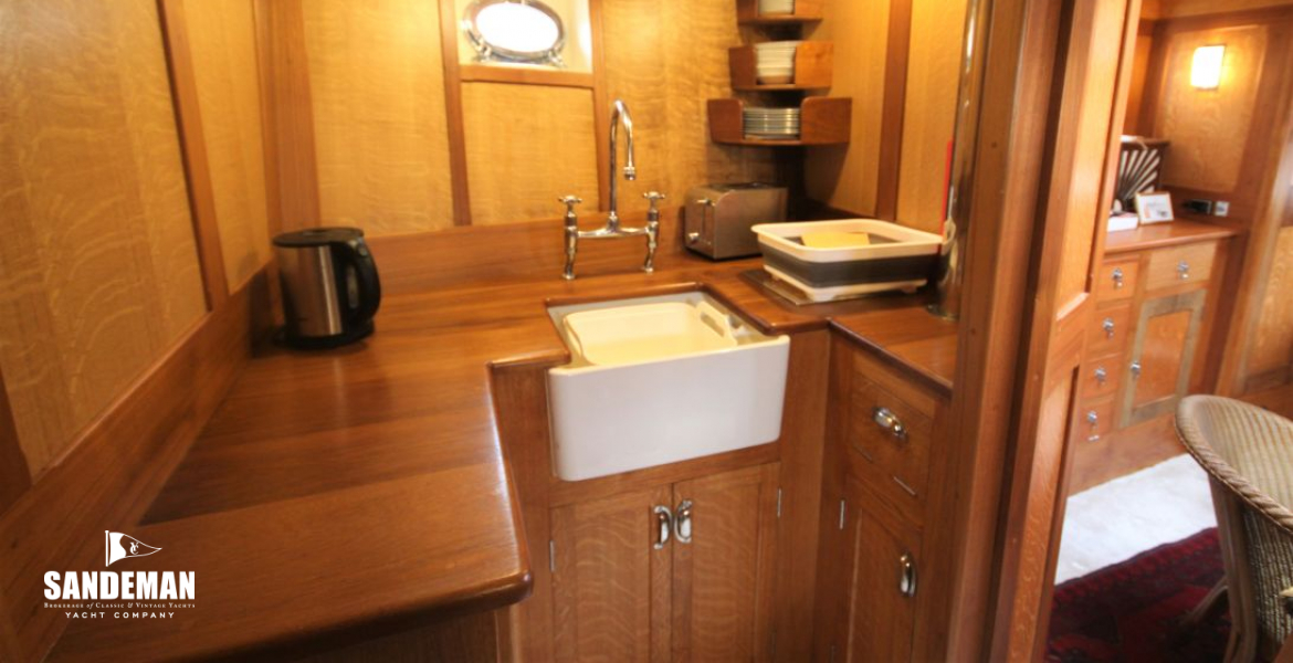Galley view to stbd