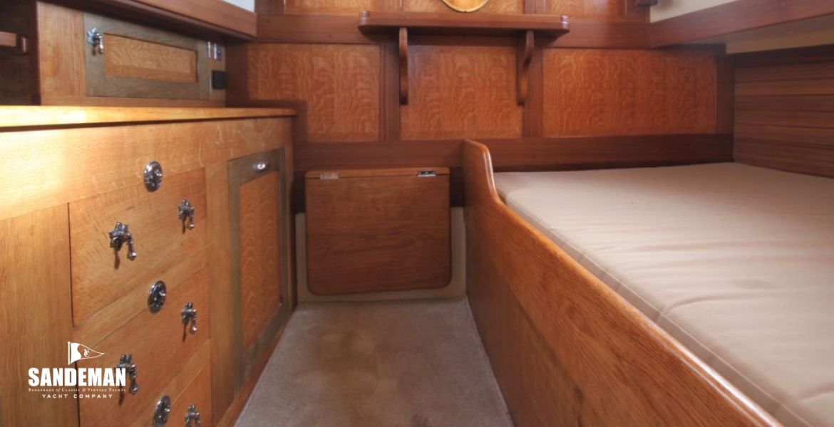 Master cabin view aft