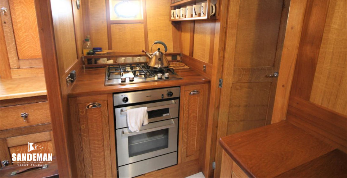 Galley view to port