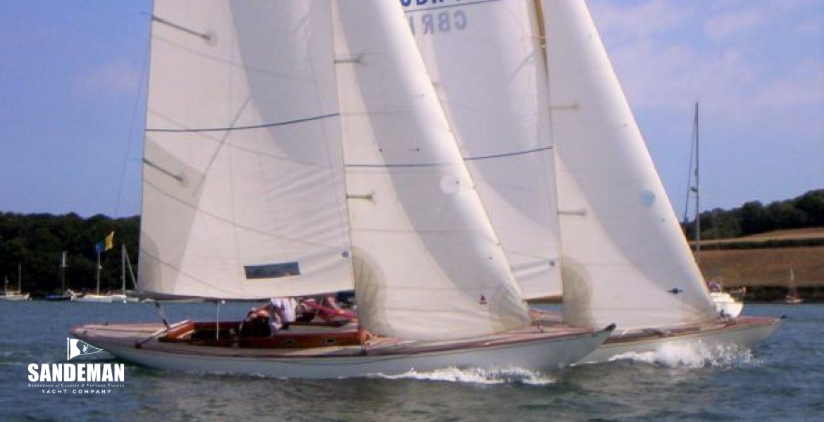MITZI GBR 17 racing at St Mawes