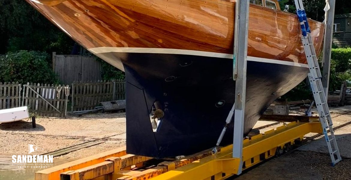 Re-launch day Elephant Boatyard