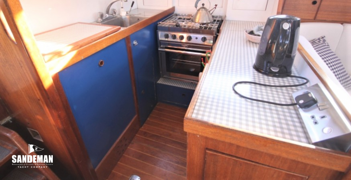 Galley view to port