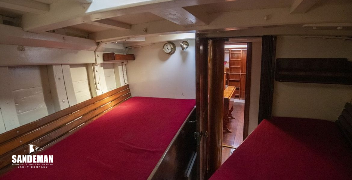 Fore cabin view aft