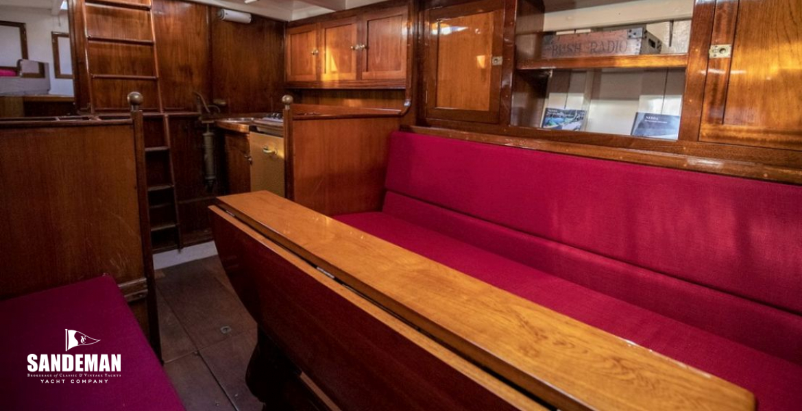 Saloon view aft to port