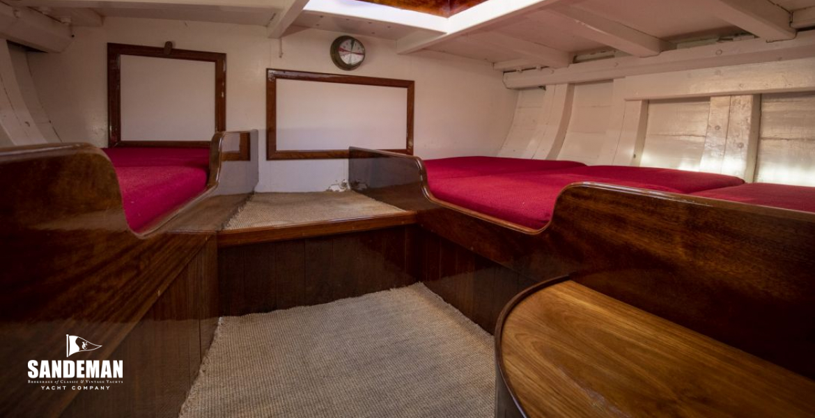 Master cabin view aft