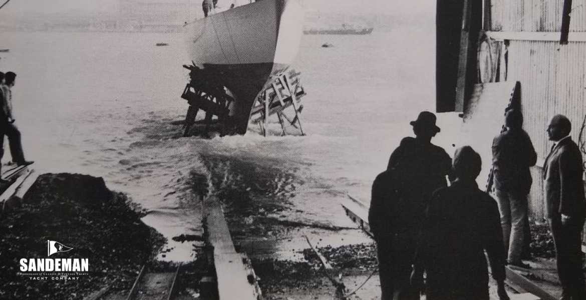 Launching at C & N Gosport 8 March 1966