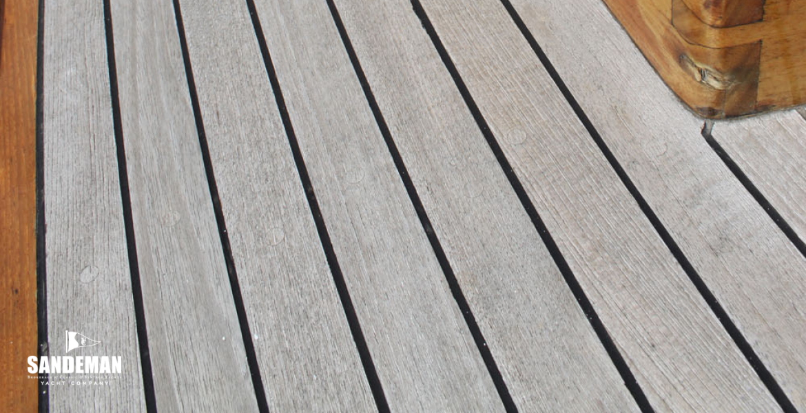 Side deck view aft