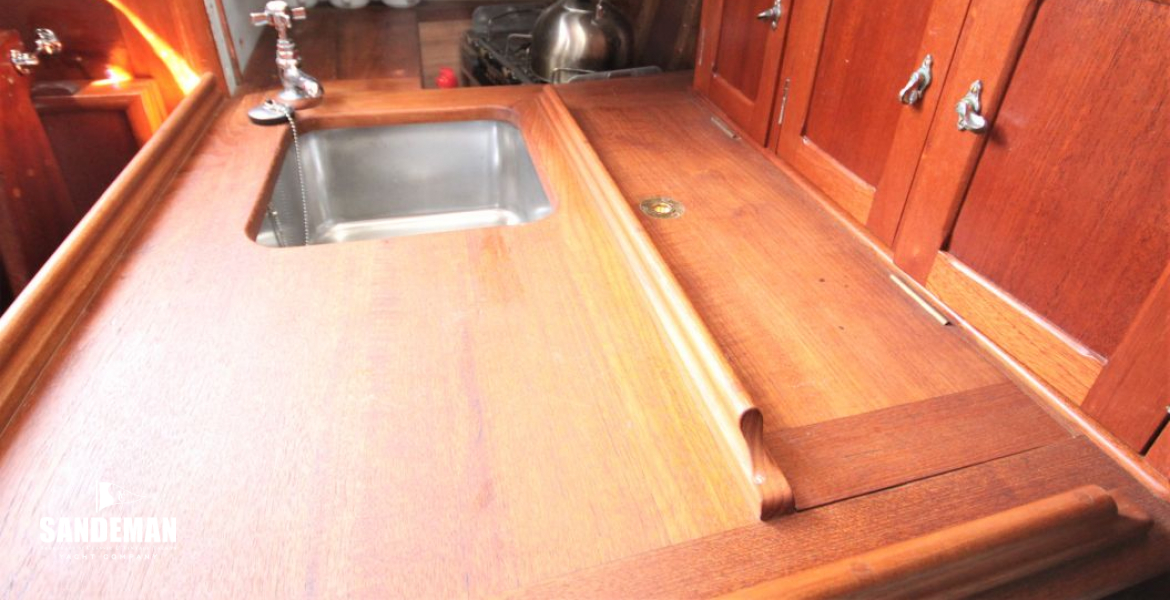 Galley view aft