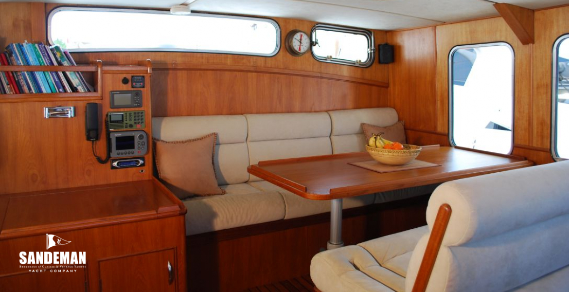 Wheelhouse view aft to port