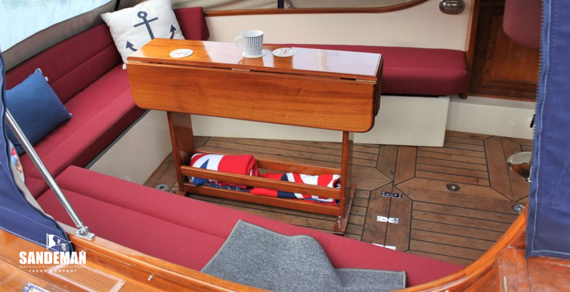 Cockpit view to port