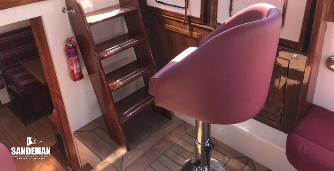 Wheelhouse view fwd to stbd