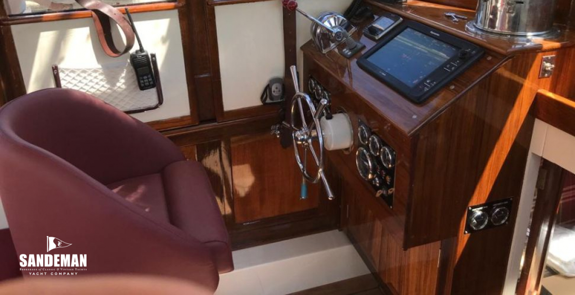 Wheelhouse view to port