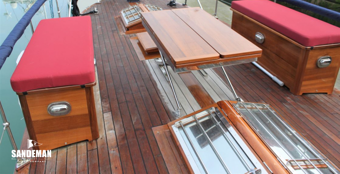 Fwd deck view fwd from port