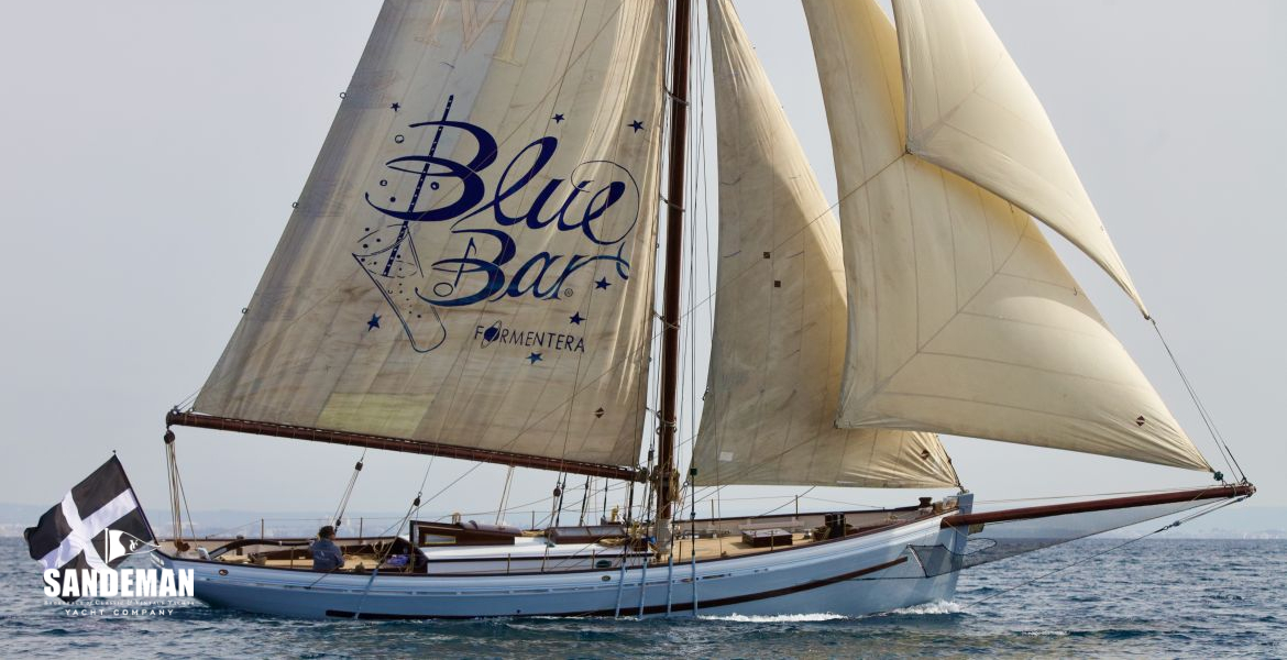 Aft of the beam leeward