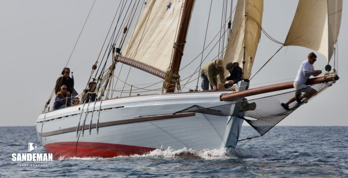Stbd bow windward
