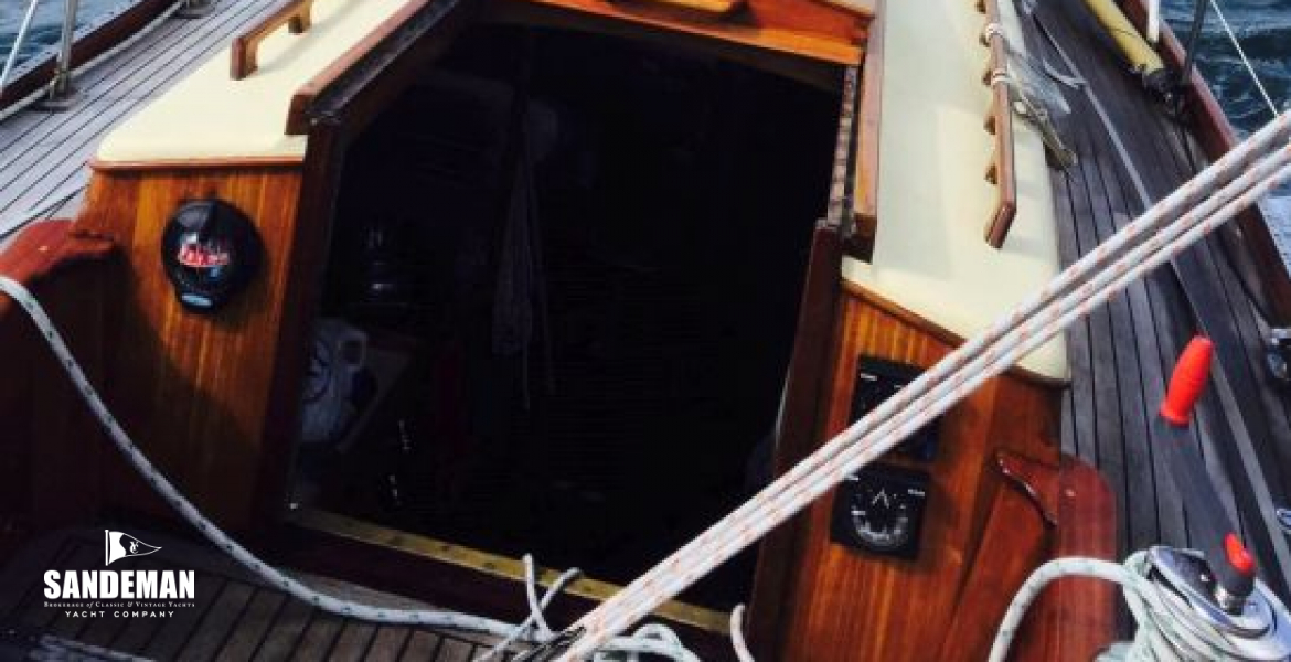 View from the helm