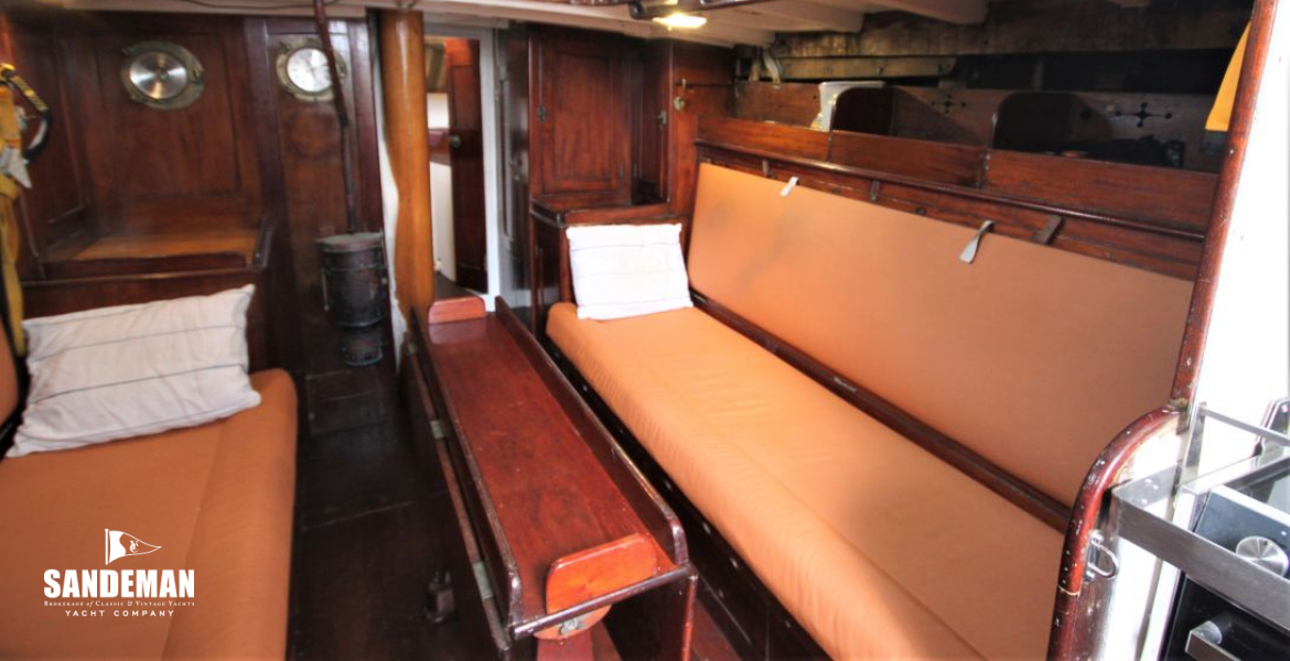 Saloon view fwd to stbd