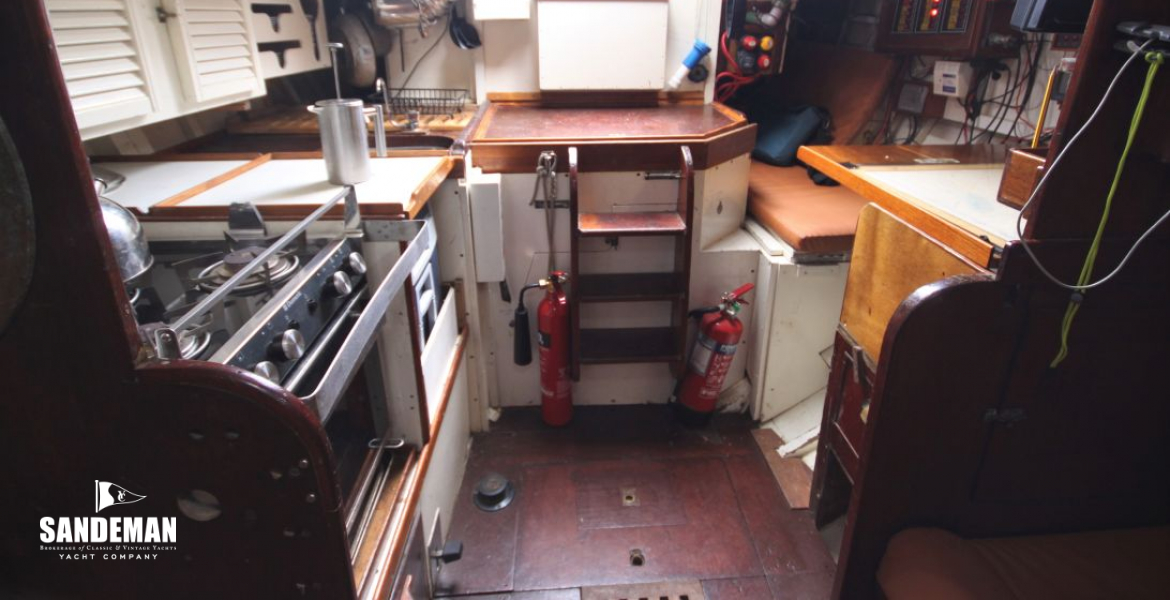 View aft from saloon