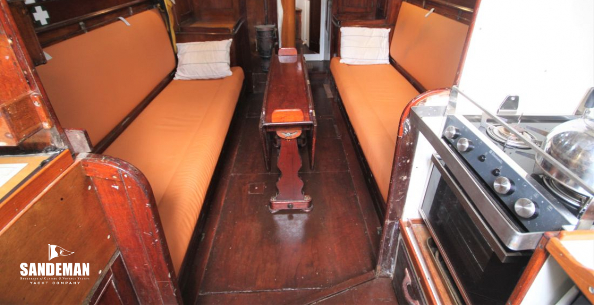 View fwd from galley