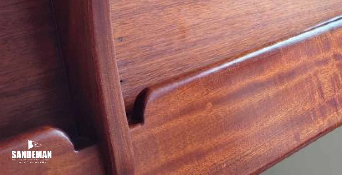 Saloon coachroof deckhead details