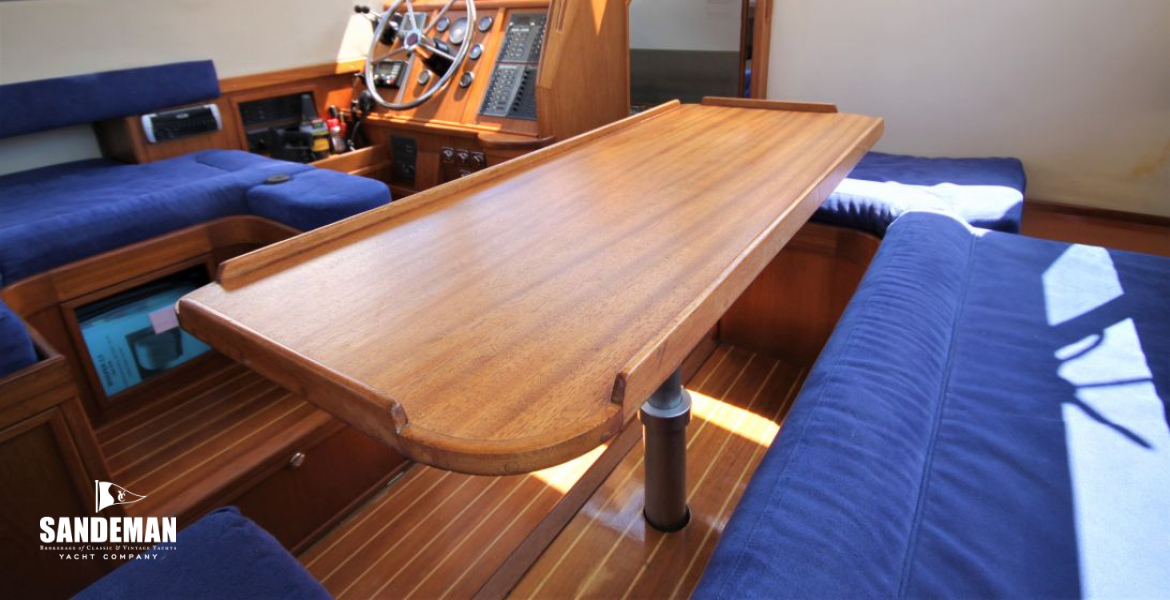 Saloon view to port fwd