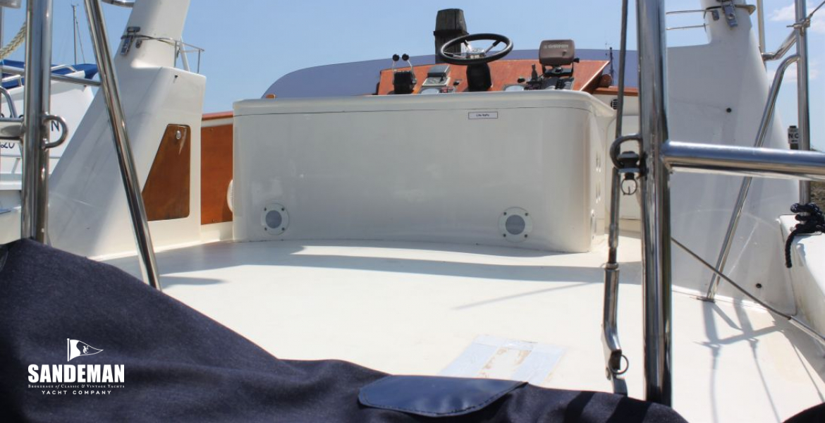 Flybridge view fwd