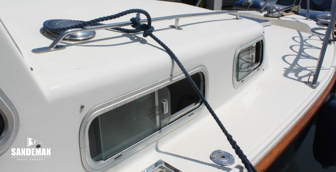 Trunk cabin view fwd to port