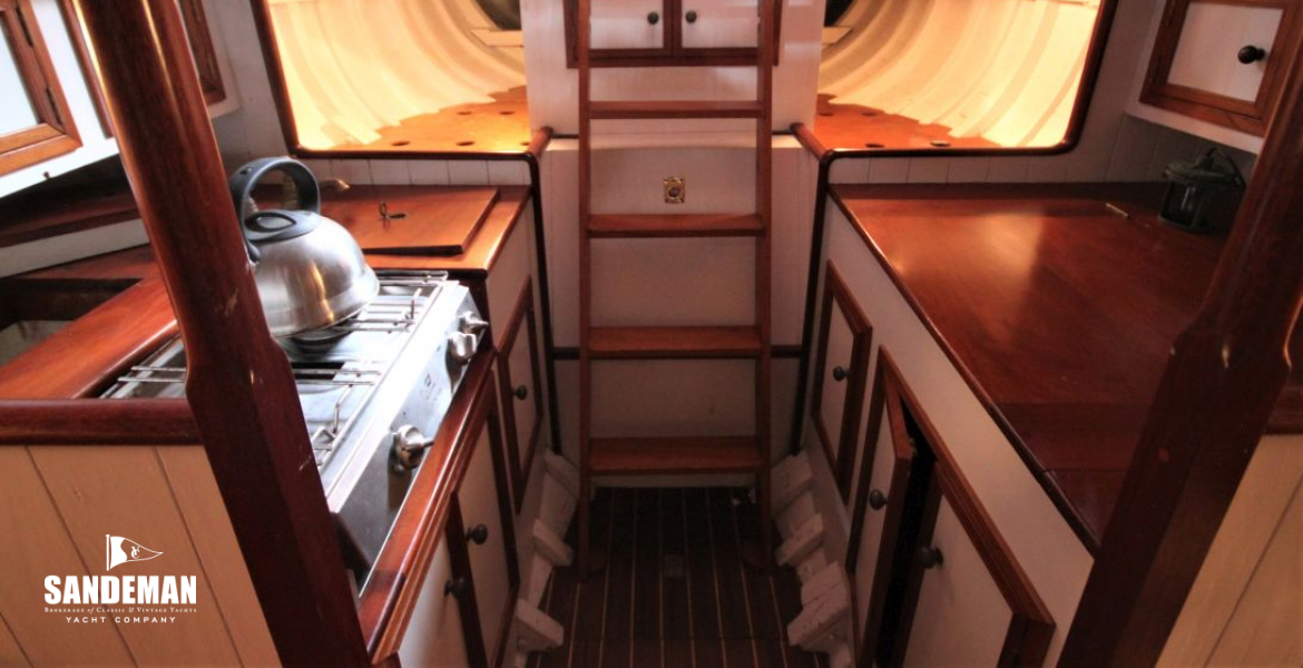 View aft from Saloon