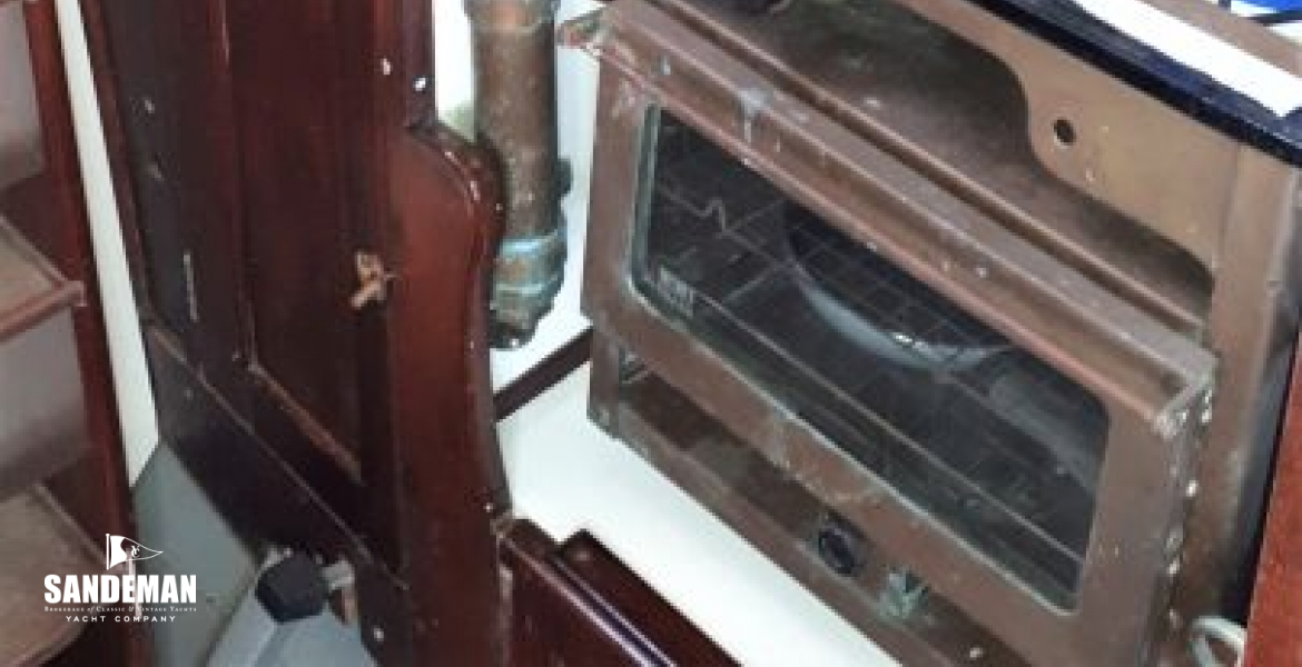 Galley view stbd aft