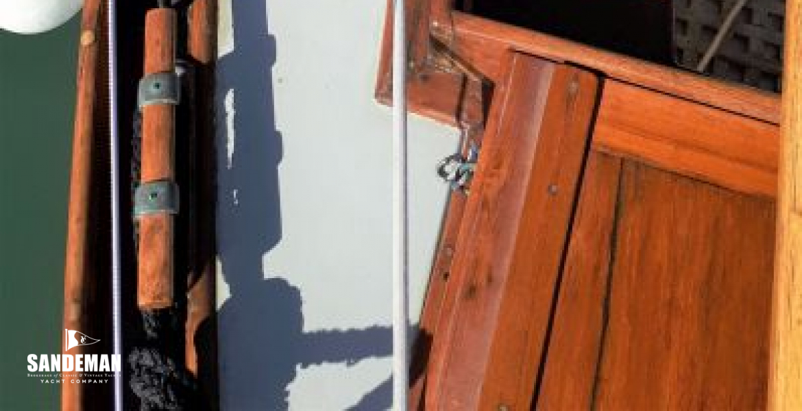 Cockpit and port side deck details