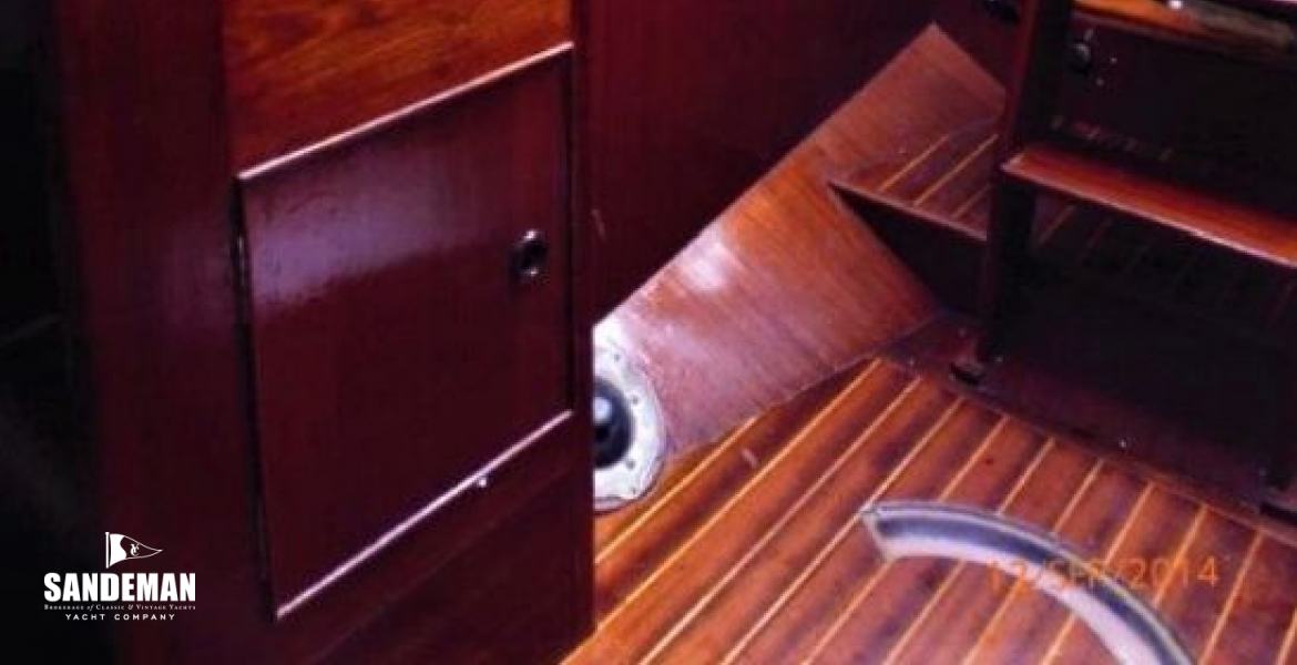 Galley view aft
