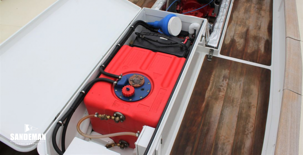 Fuel tank and engine box