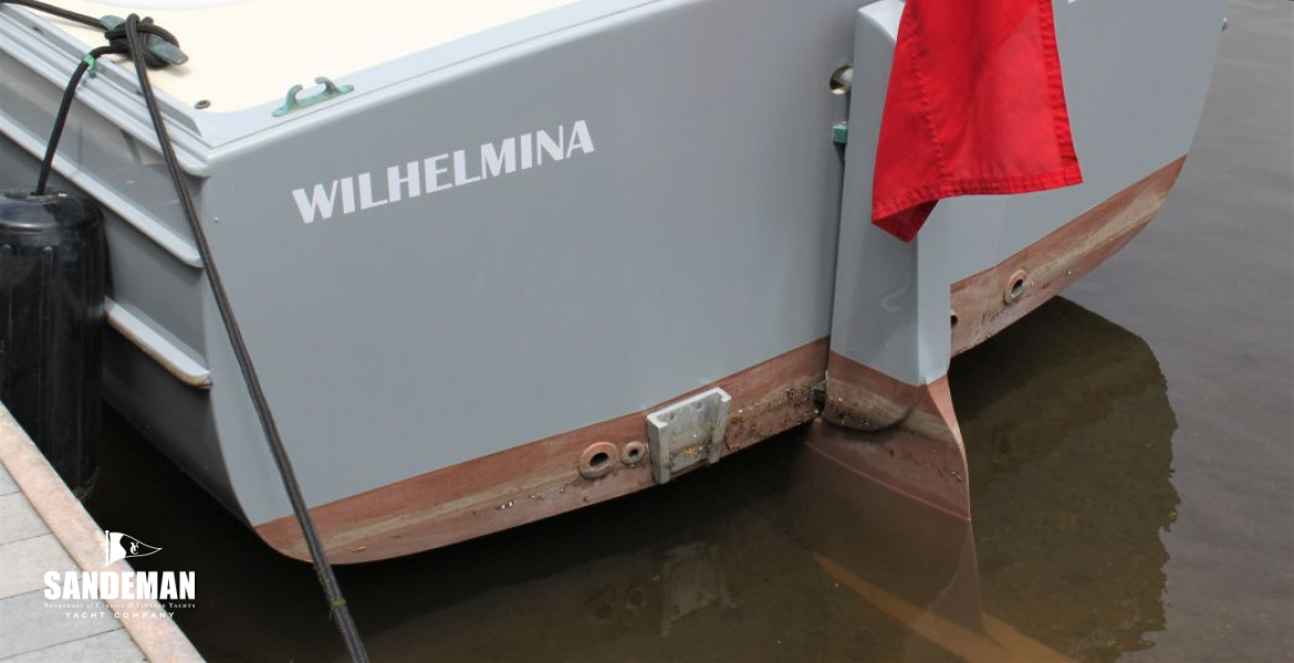 Transom and rudder details