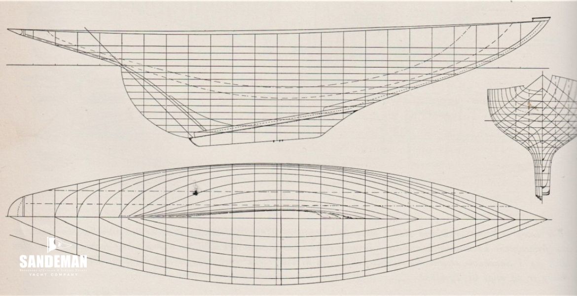 Lines from Jensen's original drawings