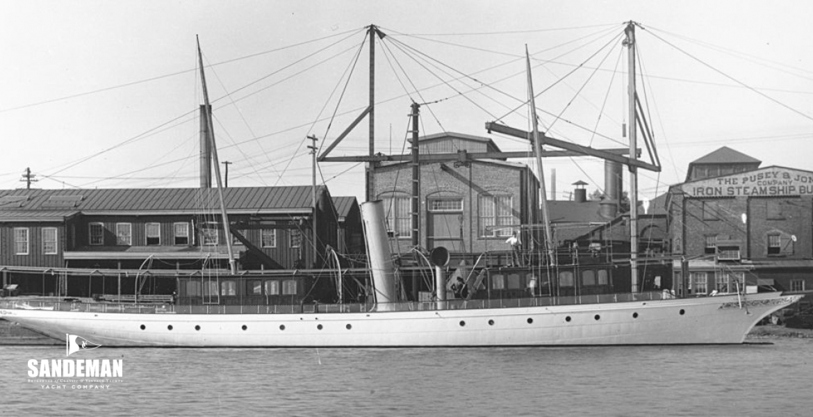 Fitting out, Pusey & Jones 1901 [Courtesy of the Hagley Museum and Library]