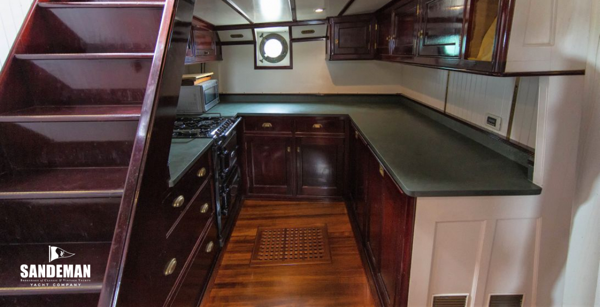 Galley view to port