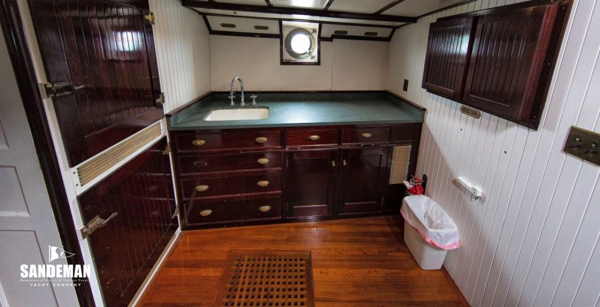 Galley view to starboard